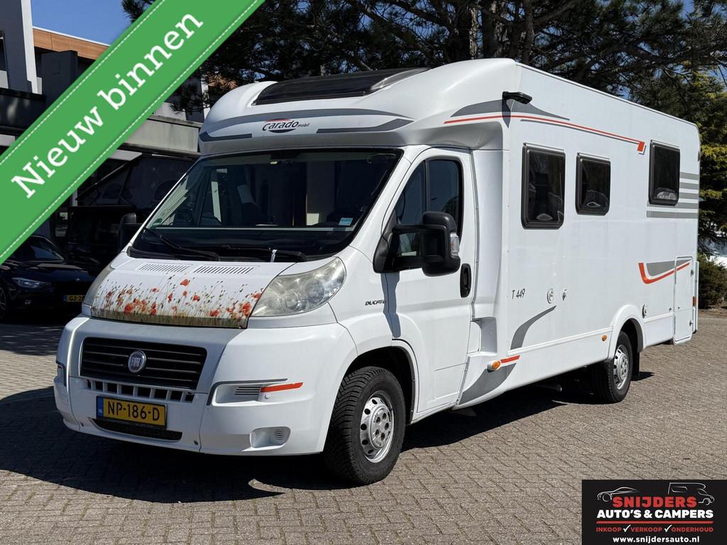Hymer Capron T449 ,bikelift,camera,omvormer,zonnepaneel, Caravans en Kamperen, Campers, 7 tot 8 meter, Bedrijf, Handgeschakeld