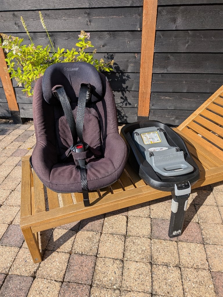 Maxi Cosi Pearl autostoel met Isofix, Ophalen, Gebruikt, Verstelbare rugleuning, 9 t/m 18 kg