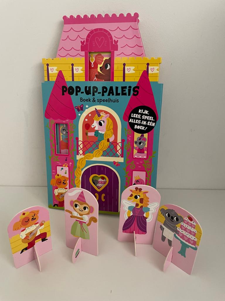 Pop-up Paleis: Boek & Speelhuis met 3D-figuren, Fictie algemeen, Uitklapboek, Jongen of Meisje, Ophalen of Verzenden