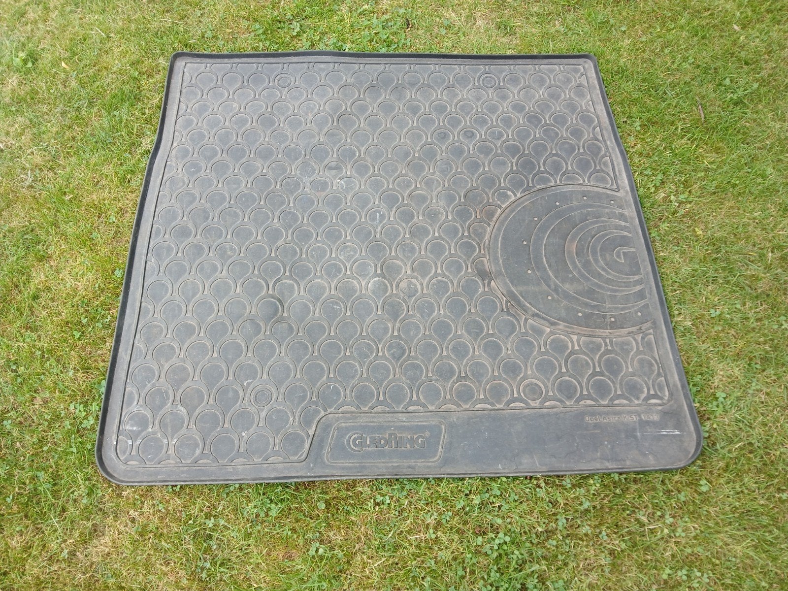 Rubberen mat Opel Astra K Station (type K) - Kofferbakmat, Ophalen, Gebruikt