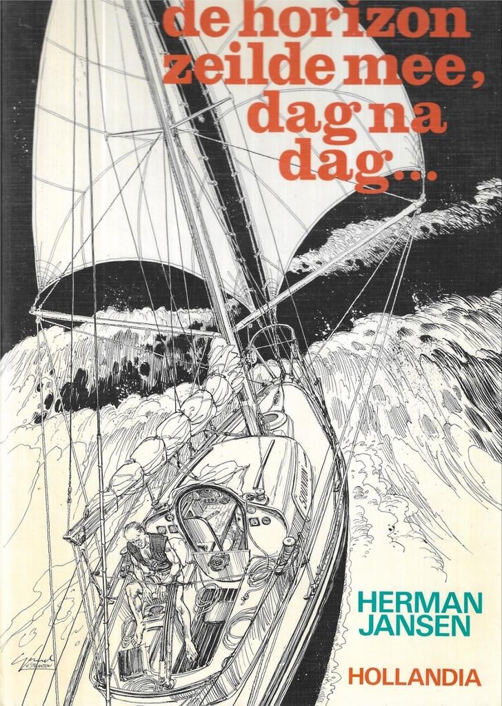 Herman Jansen - De horizon zeilde mee, dag na dag ...., Verzenden, Balsport