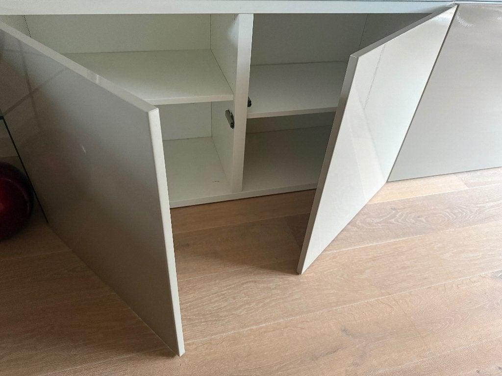kast, Ophalen, Met deur(en), 100 tot 150 cm, Zo goed als nieuw