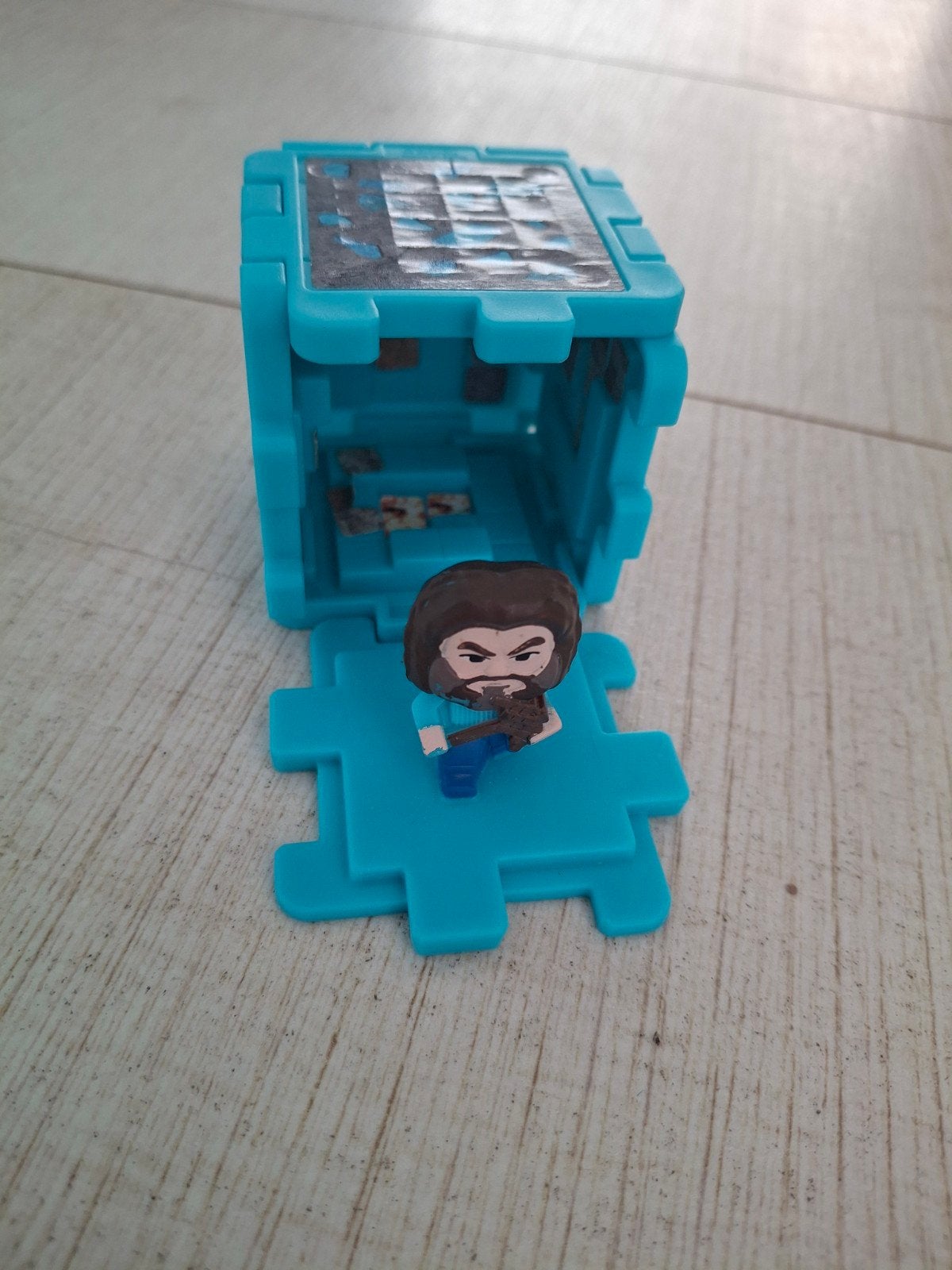 Minecraft mini figuur met speelset, Ophalen of Verzenden