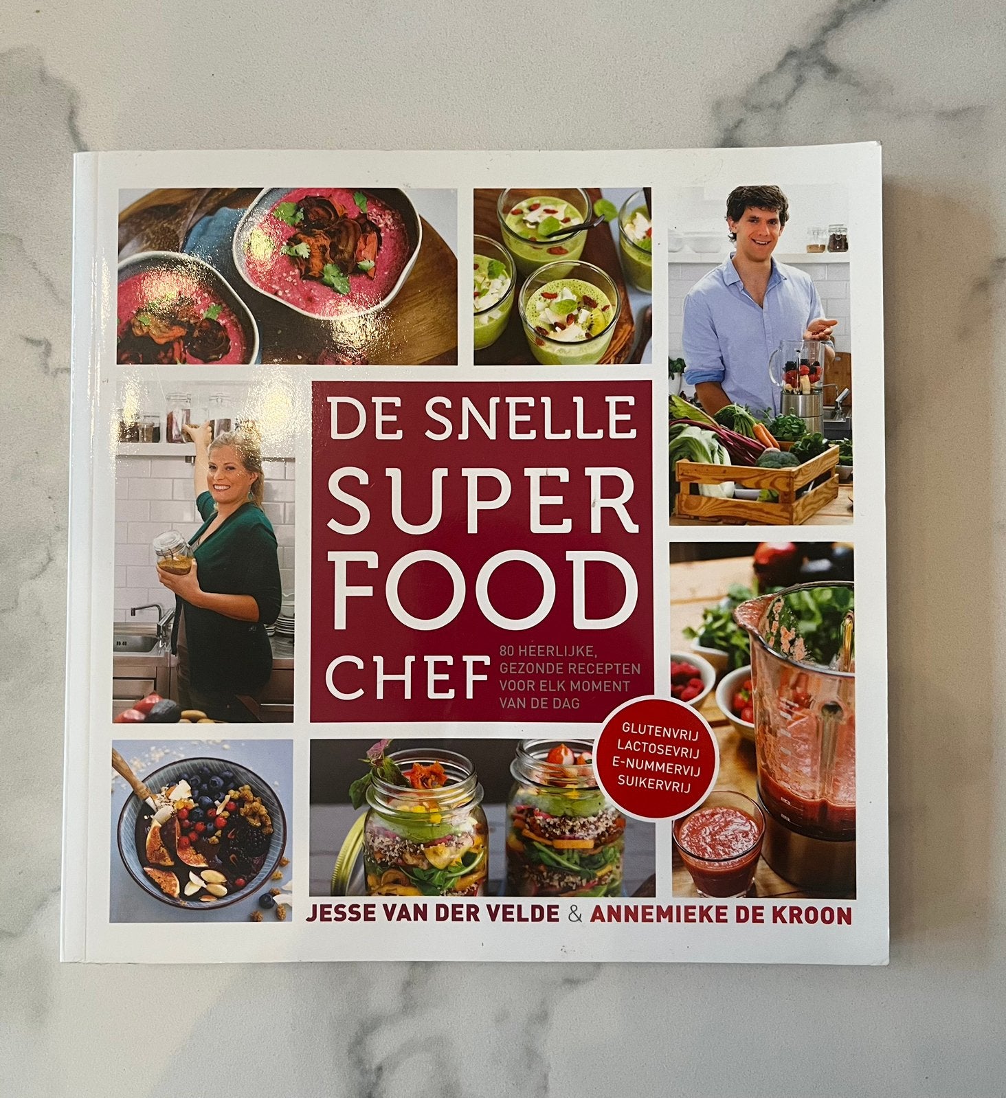 De Snelle Superfood Chef - Jesse van der Velde, Voorgerechten en Soepen, Ophalen of Verzenden, Zo goed als nieuw, Gezond koken