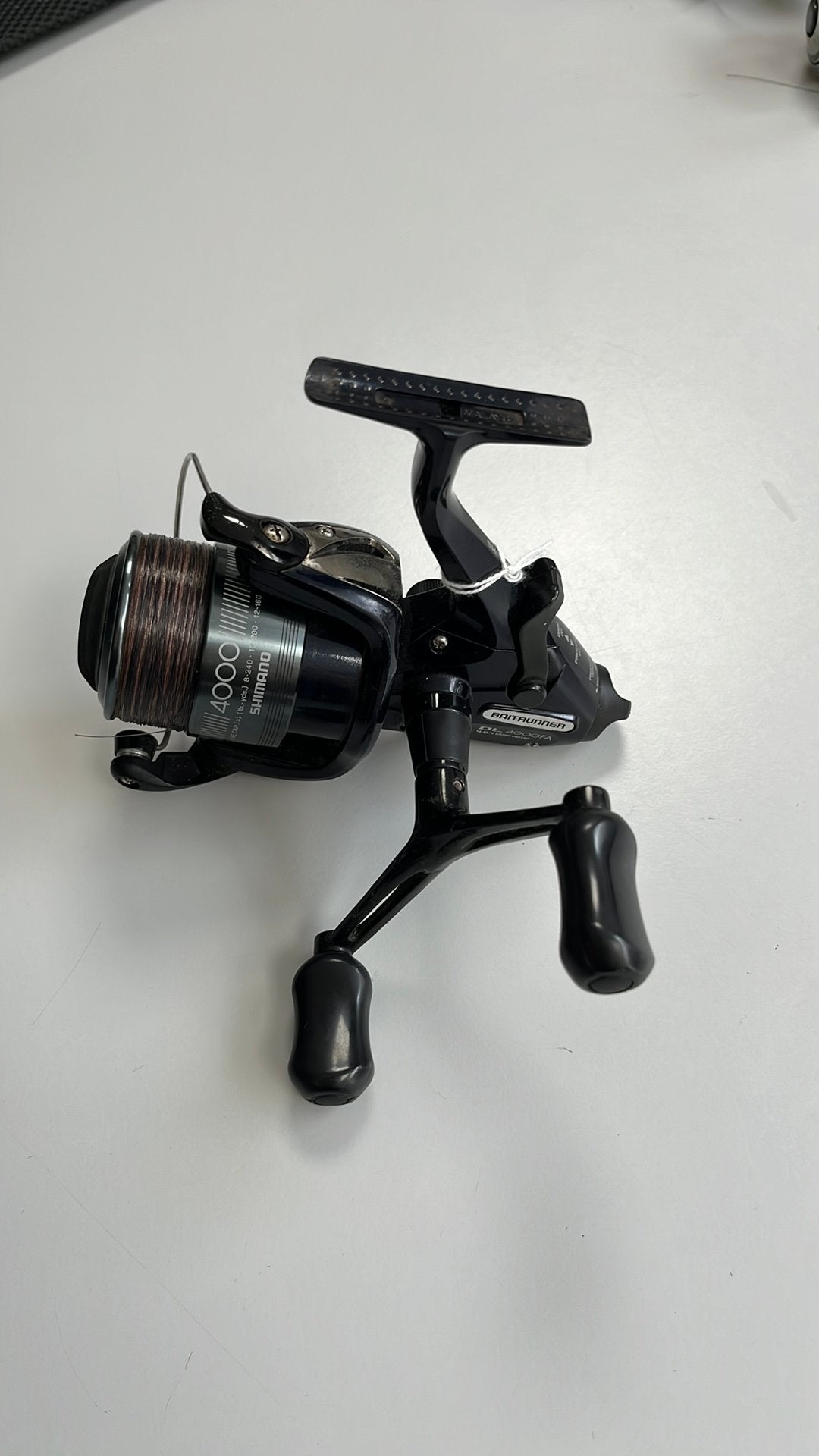 Shimano Baitrunner DL 4000FA, Ophalen of Verzenden, Gebruikt, Molen