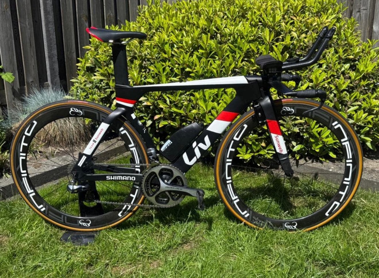 Liv tijdritfiets maat XS (Giant Trinity), Ophalen, Carbon, Zo goed als nieuw, Meer dan 20 versnellingen