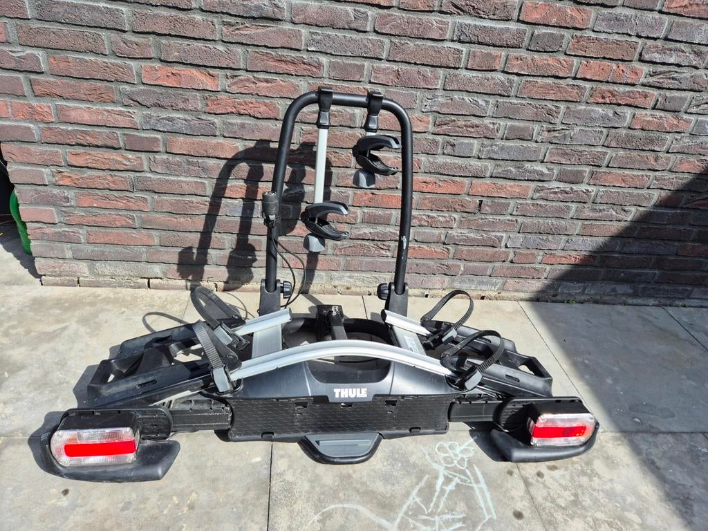 Thule VeloCompact 925 fietsendrager voor 2 fietsen, Auto diversen, Fietsendragers, Ophalen, Gebruikt, 2 fietsen, Trekhaakdrager