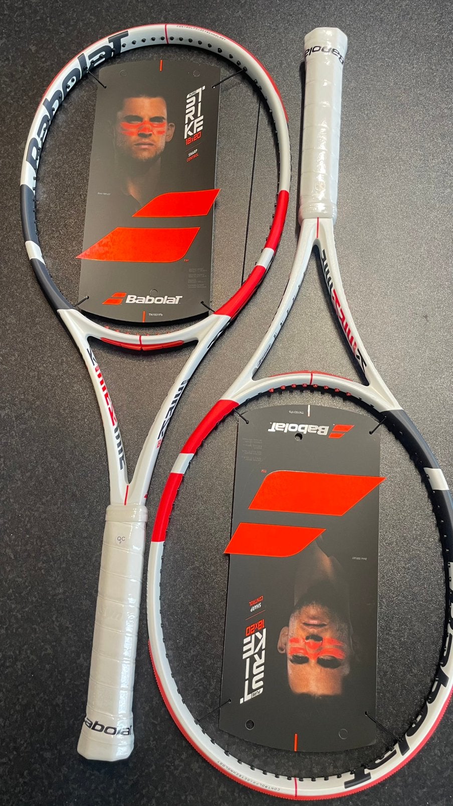 2x Babolat Pure Strike 18/20 ( grip 3) nieuw, Nieuw, Babolat, Ophalen of Verzenden, Racket