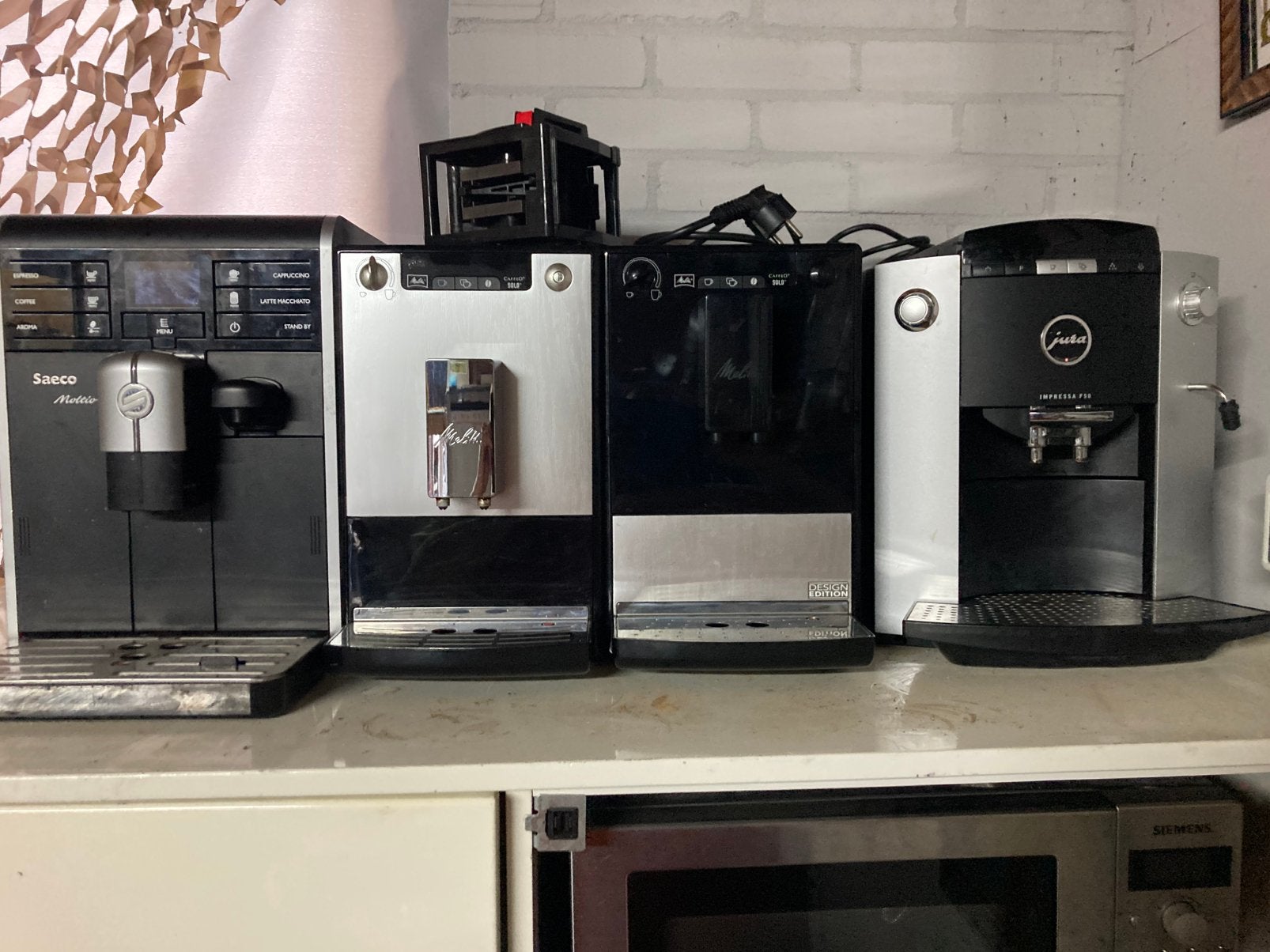 Koffie machines defect onderdelen, Witgoed en Apparatuur, Koffiezetapparaten, Ophalen, Zo goed als nieuw, Koffiemachine