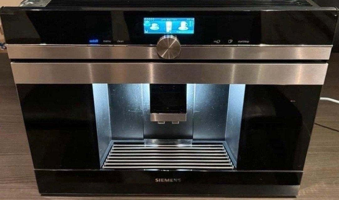 Siemens CT636LES1 Inbouw Koffiemachine.  
Stijlvolle Si, Ophalen, Gebruikt, Koffiemachine, 2 tot 4 kopjes