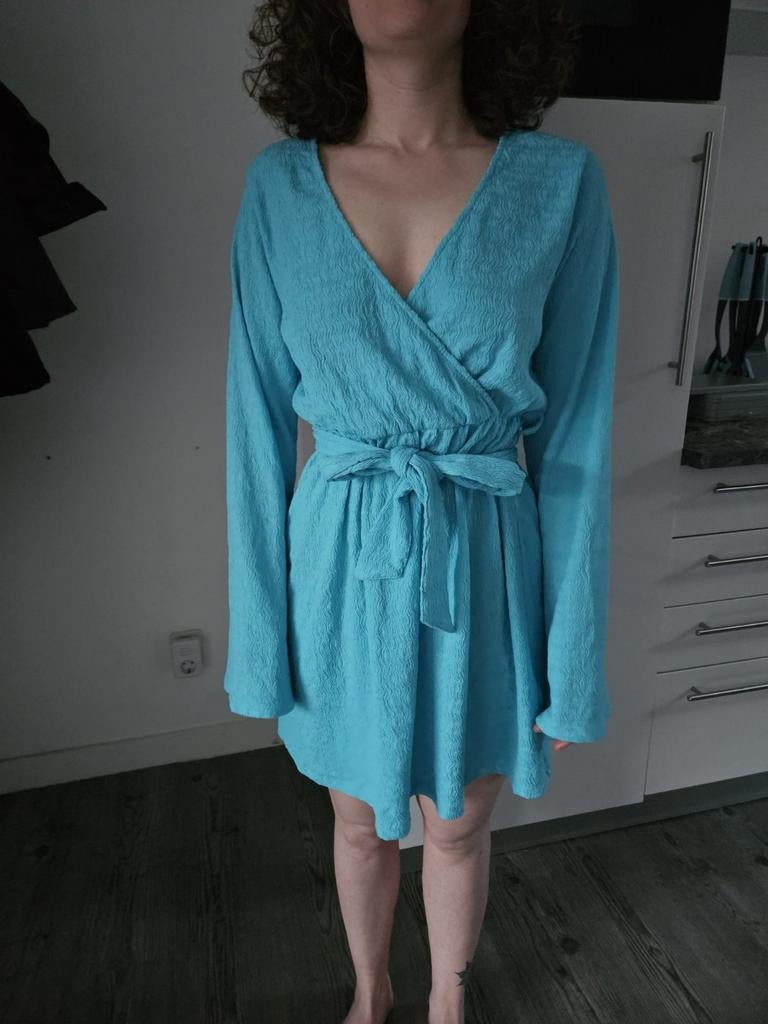 Strandjurk S/M, Maat 38/40 (M), Blauw, Ophalen of Verzenden, Zo goed als nieuw