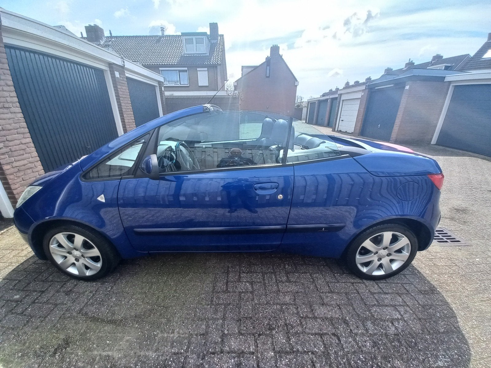 Mitsubishi Colt 1.5 CZC 2008 Blauw Limited Edition, Auto's, Voorwielaandrijving, 15 km/l, 4 cilinders, Cabriolet