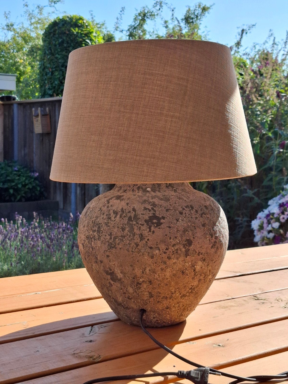 2 Brynxz lampen met kap, 55 cm hoog, Ophalen, Overige merken, Textiel, Met kap