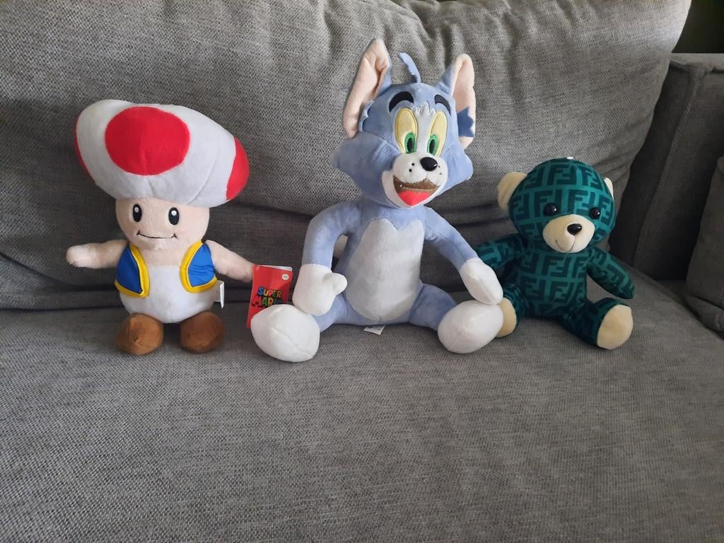 Leuke knuffels, Kinderen en Baby's, Speelgoed | Knuffels en Pluche, Ophalen of Verzenden, Zo goed als nieuw, Overige typen