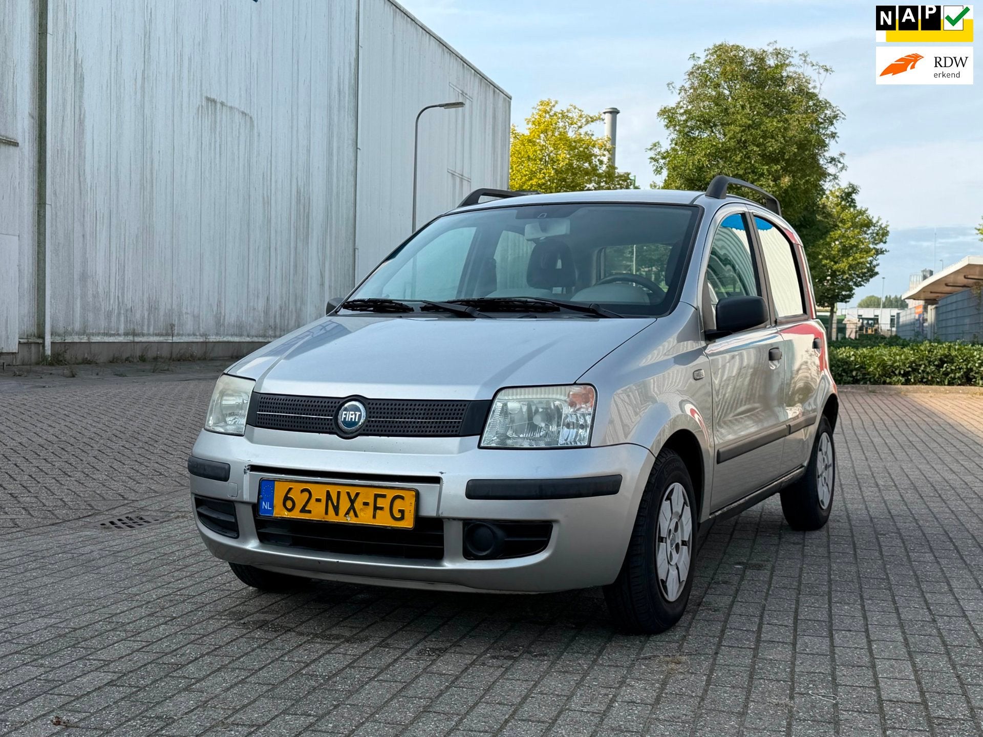 Fiat Panda 1.1 Active Plus 2004 | 102.192 km | Benzine | Nap, Auto's, Voorwielaandrijving, 4 stoelen, Origineel Nederlands, Bedrijf