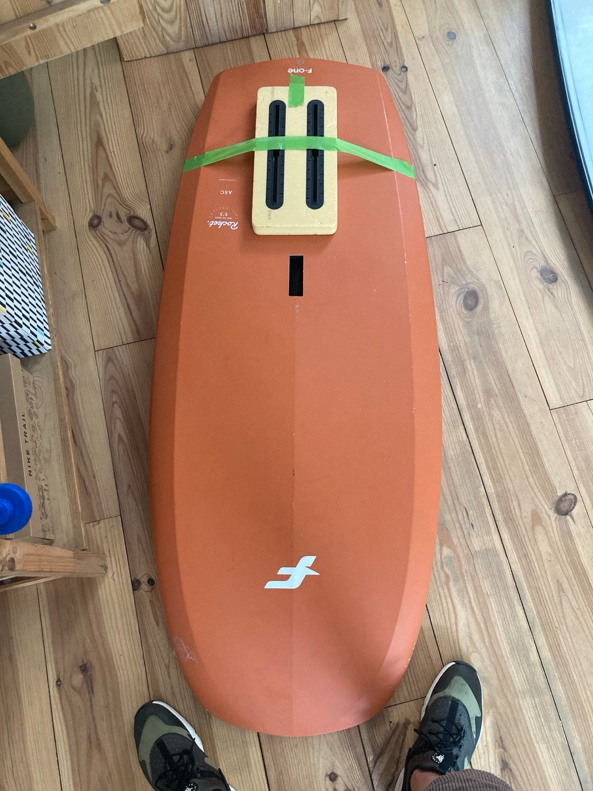 F-One Rocket Wing V3 5'0 Wingfoil Board, Minder dan 250 cm, Zo goed als nieuw, Geschikt voor foilen, Plank