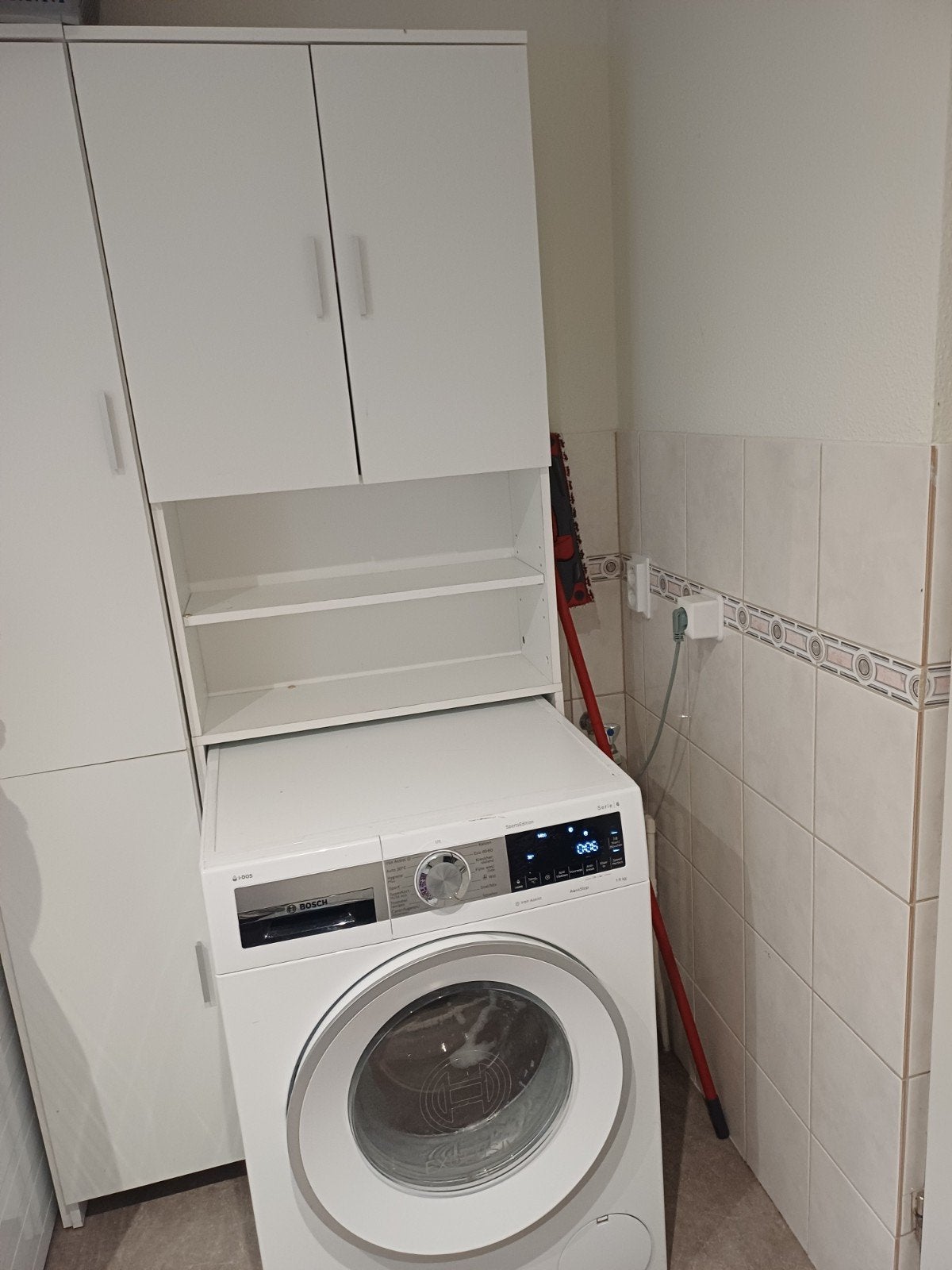 2 Witte Kasten voor Wasmachine/Droger, Huis en Inrichting, Ophalen, Gebruikt