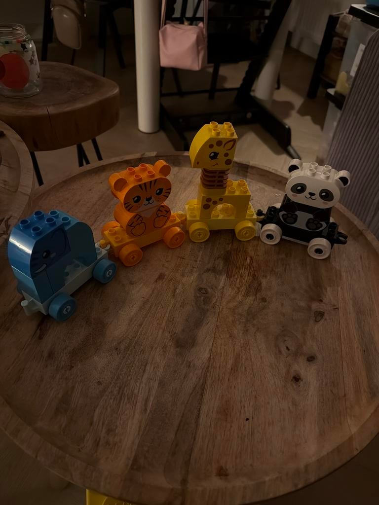 Lego Duplo 10955 Dierentrein - Compleet en in goede staat, Overige thema's, Verzenden, Zo goed als nieuw, Compleet
