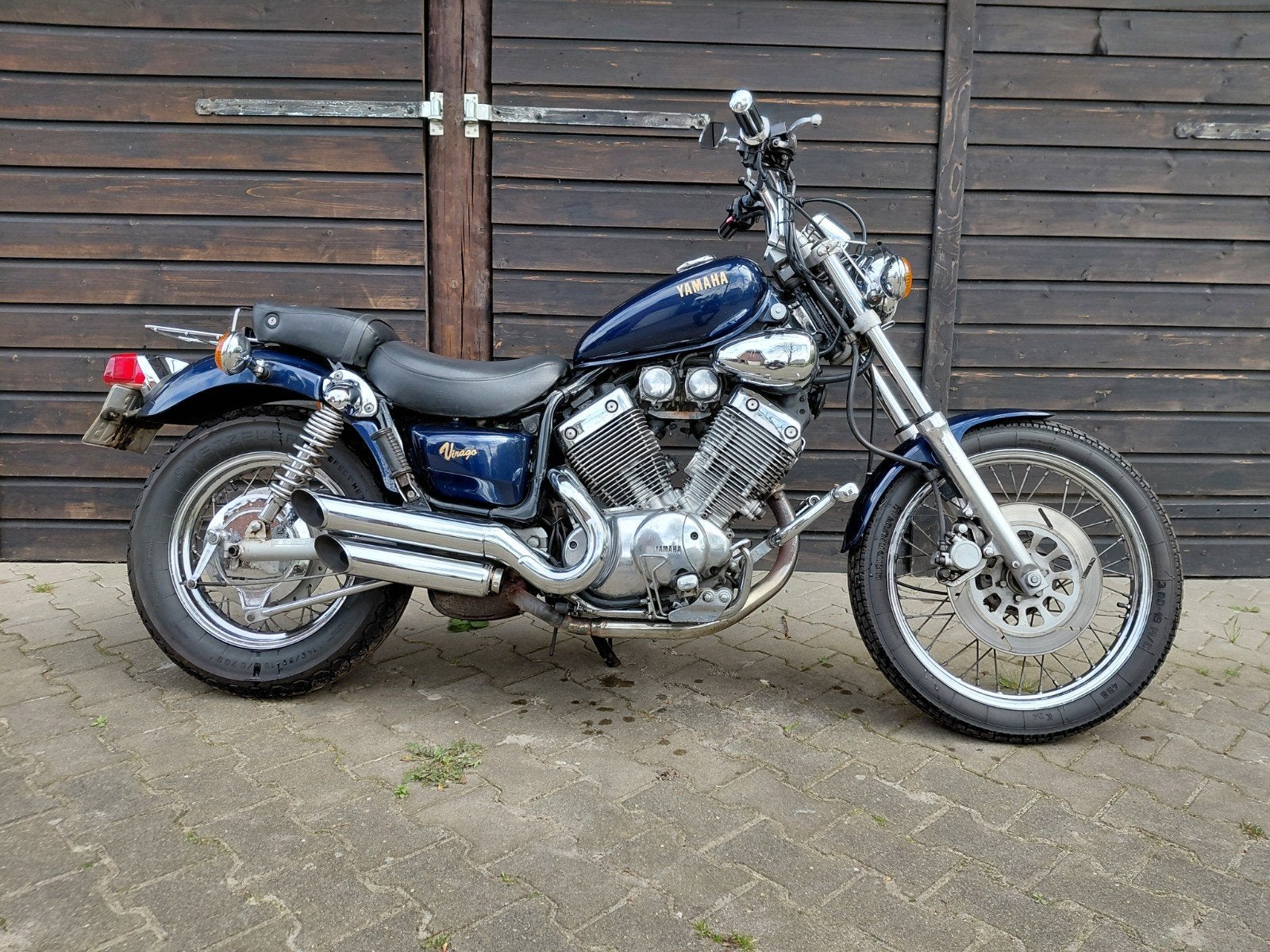 Yamaha Virago XV535, Motoren, Motoren | Yamaha, Cardan-aandrijving, 2 cilinders, 535 cc, Chopper
