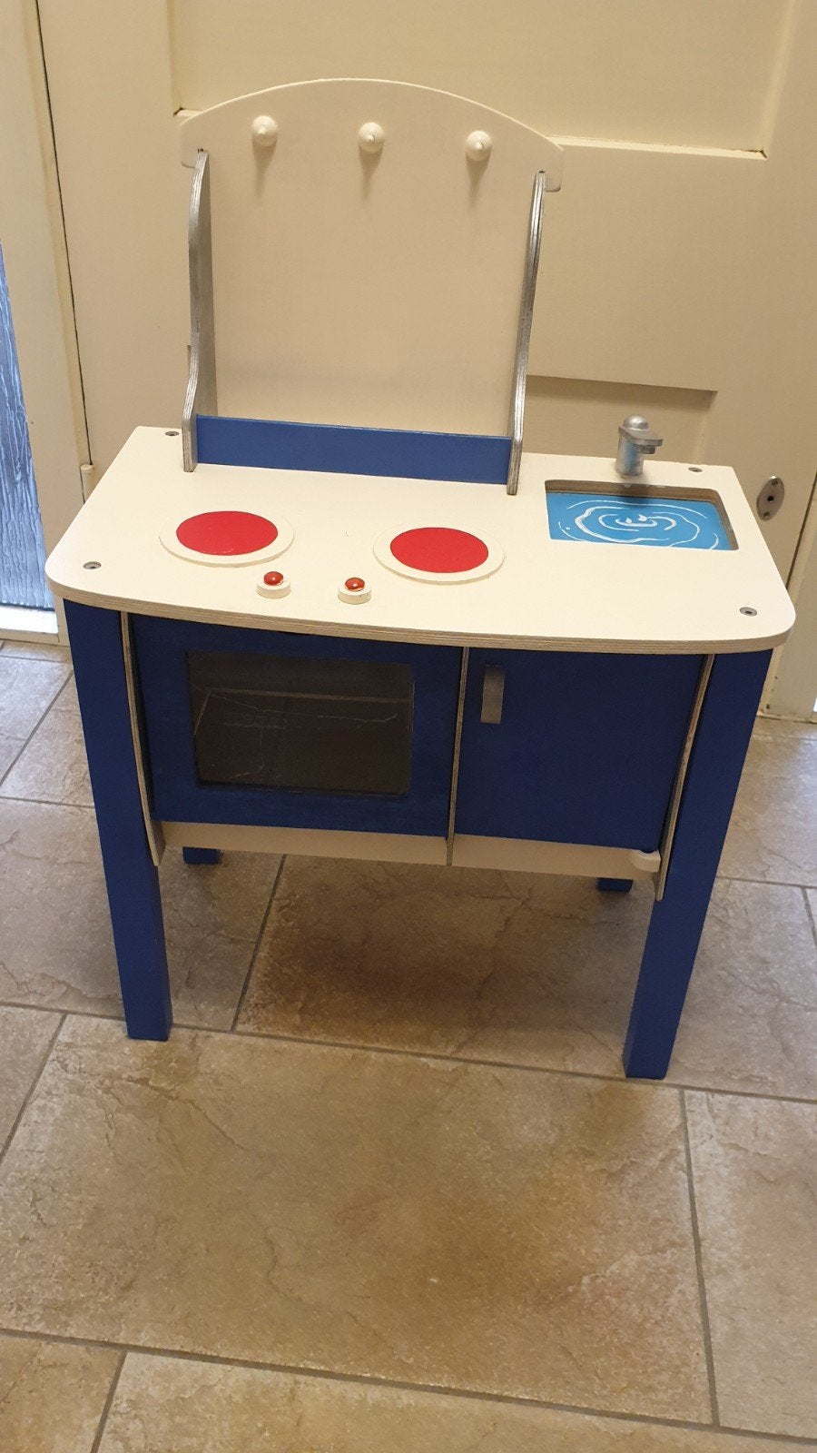 Houten Speelkeuken met Oven en Kookplaat, Ophalen