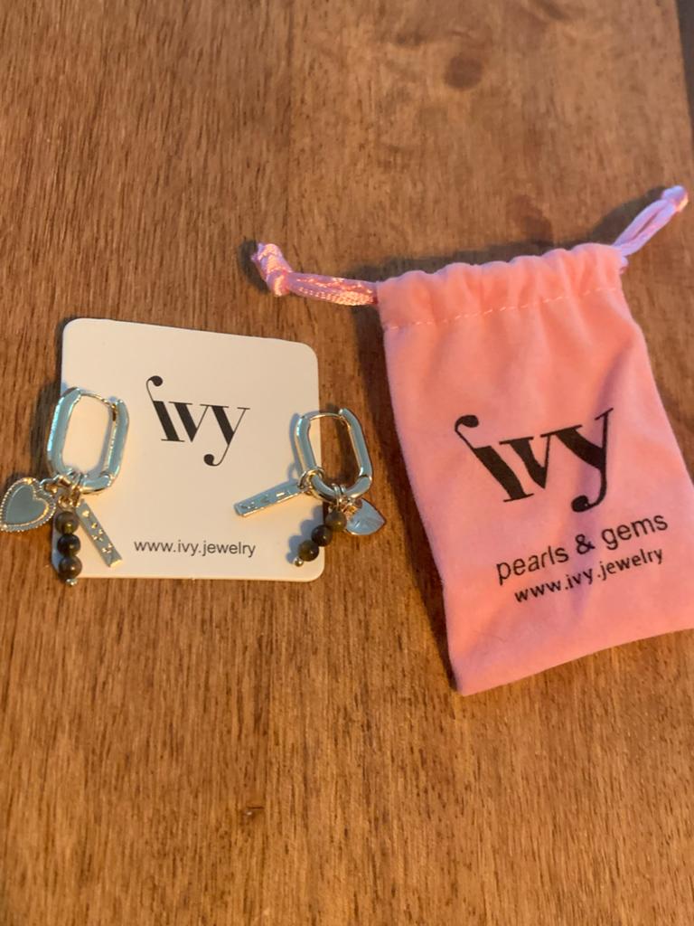 Sieradenpakket: Ivy ketting & oorbellen, Otazu oorbellen (ni, Sieraden, Tassen en Uiterlijk, Oorbellen, Nieuw, Hangers, Overige materialen