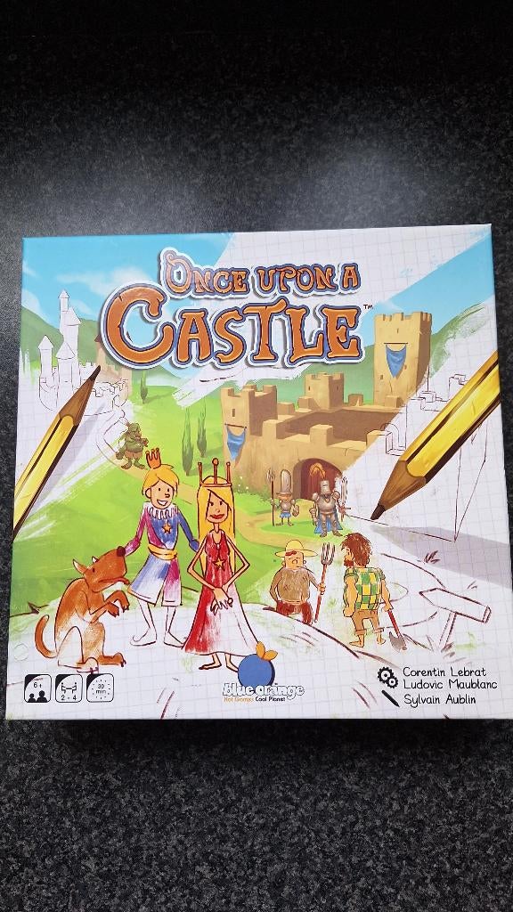 te koop: Once Upon A Castle van uitgever Blue Orange., Een of twee spelers, Ophalen, Zo goed als nieuw, Blue Orange Games