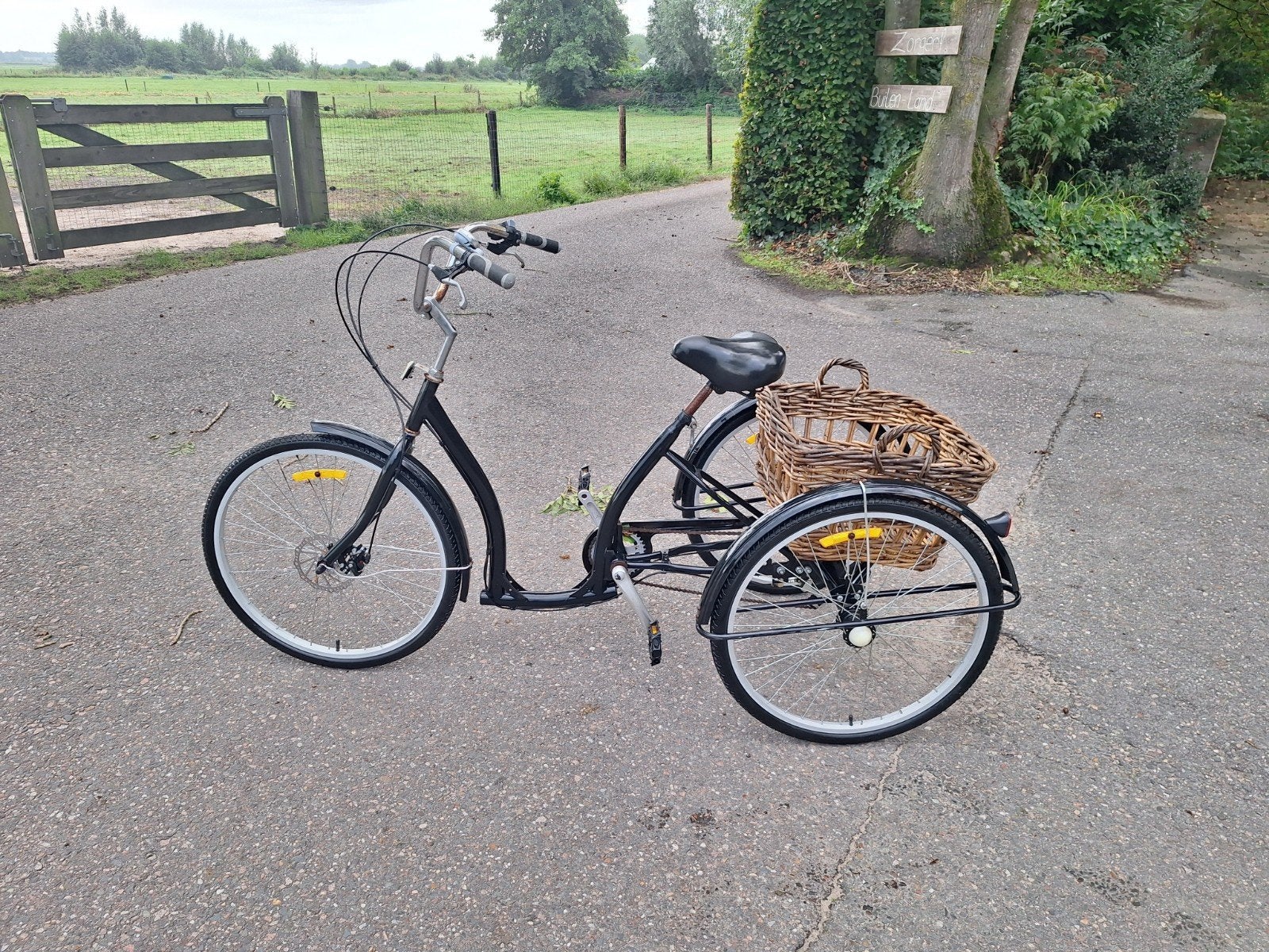drie wiel fiets, Ophalen, Zo goed als nieuw