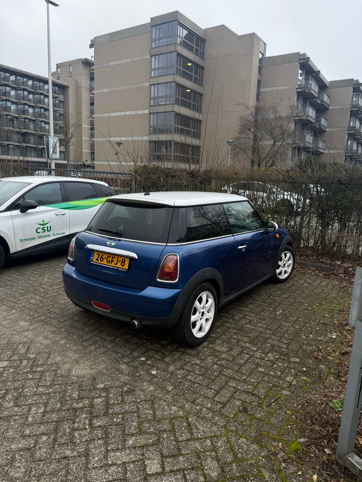 Mini 1.6 Cooper 2007 Blauw, Voorwielaandrijving, 750 kg, 4 cilinders, 49 €/maand