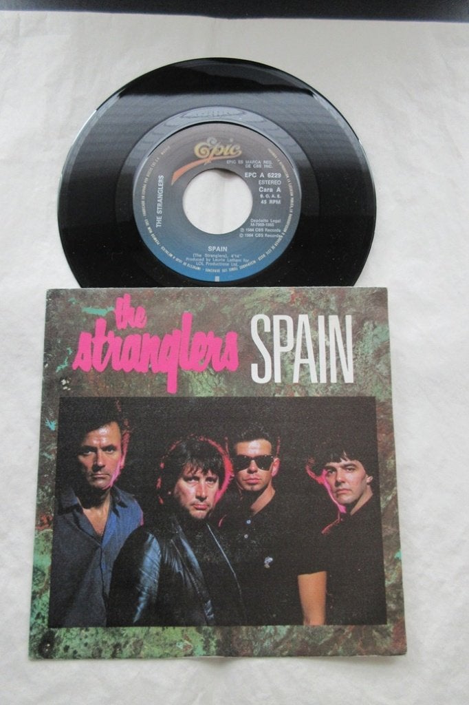 The Stranglers, Spain    1985  New Wave  Spaanse persing, Cd's en Dvd's, 7 inch, Ophalen of Verzenden, Rock en Metal, Single