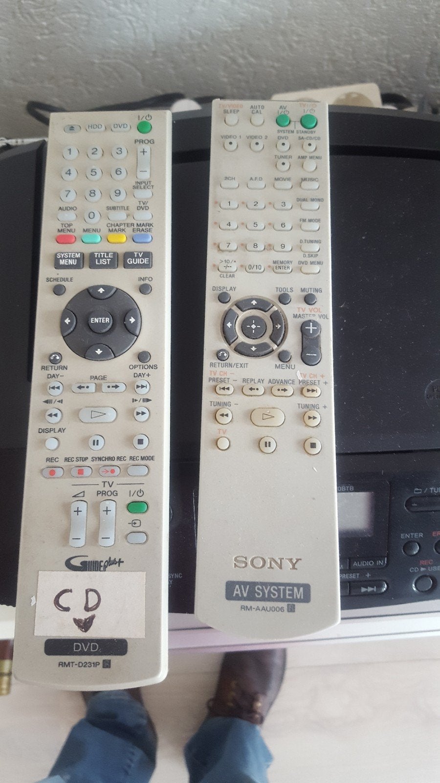 sony stereo installatie 7 delig, Gebruikt, Universeel, Ophalen of Verzenden, Dvd