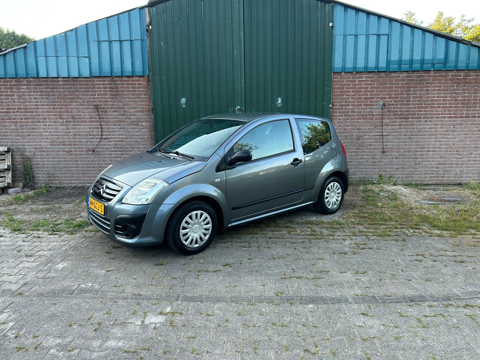 Citroën C2 1.1 I 2008 Grijs NAP Nette auto, Auto's, Citroën, Particulier, C2, Airbags, Centrale vergrendeling, Radio, Benzine