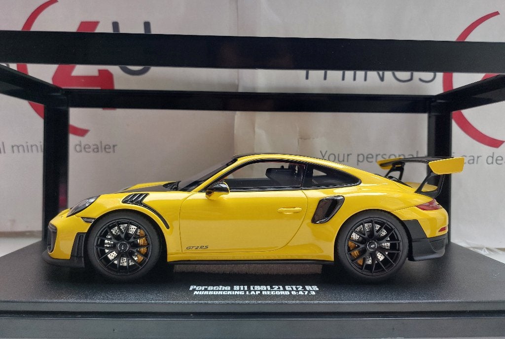 GT Spirit 1:18 Porsche 911 (992.1) GT2 RS Nürburgring Lap, Ophalen of Verzenden, Nieuw, Auto, Overige merken