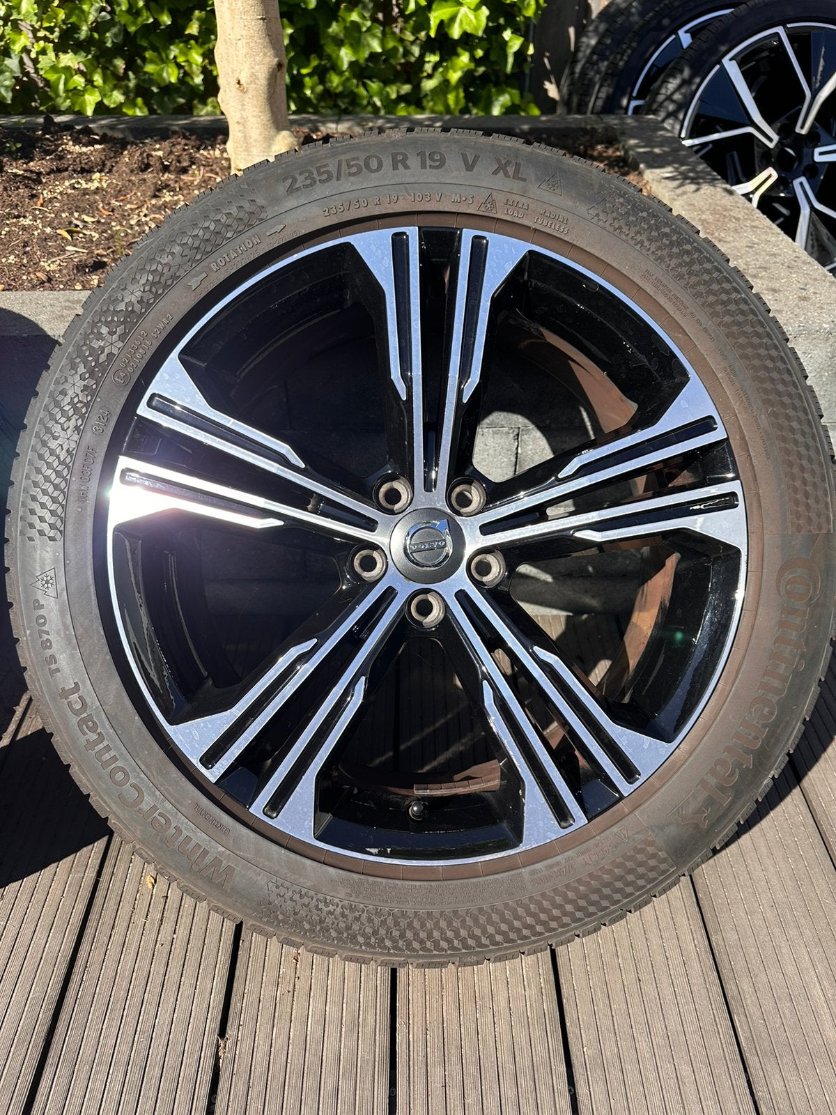 Originele volvo XC40 XC60 19 inch velgen winterbanden, Auto-onderdelen, Banden en Velgen, 19 inch, Banden en Velgen, 235 mm, Winterbanden
