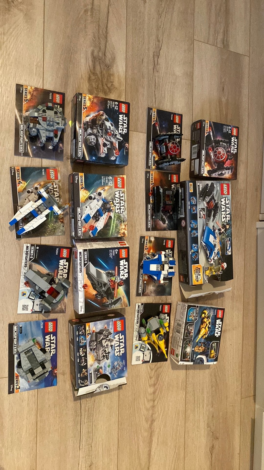 Star wars microfighters Onderhandelen mogelijk, Gebruikt, Star Wars, Lego, Compleet