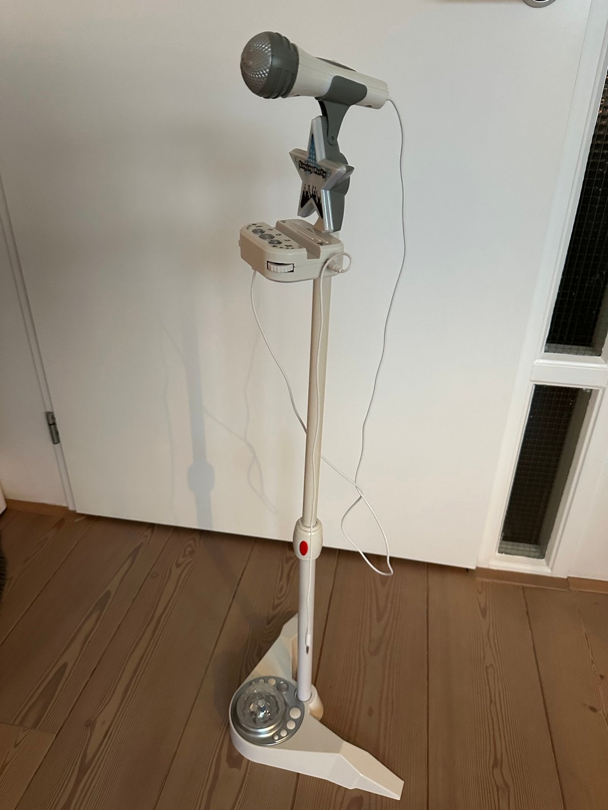 Baby-Party Microfoon met standaard en lichteffecten, Ophalen, Gebruikt, Overige typen, Met licht