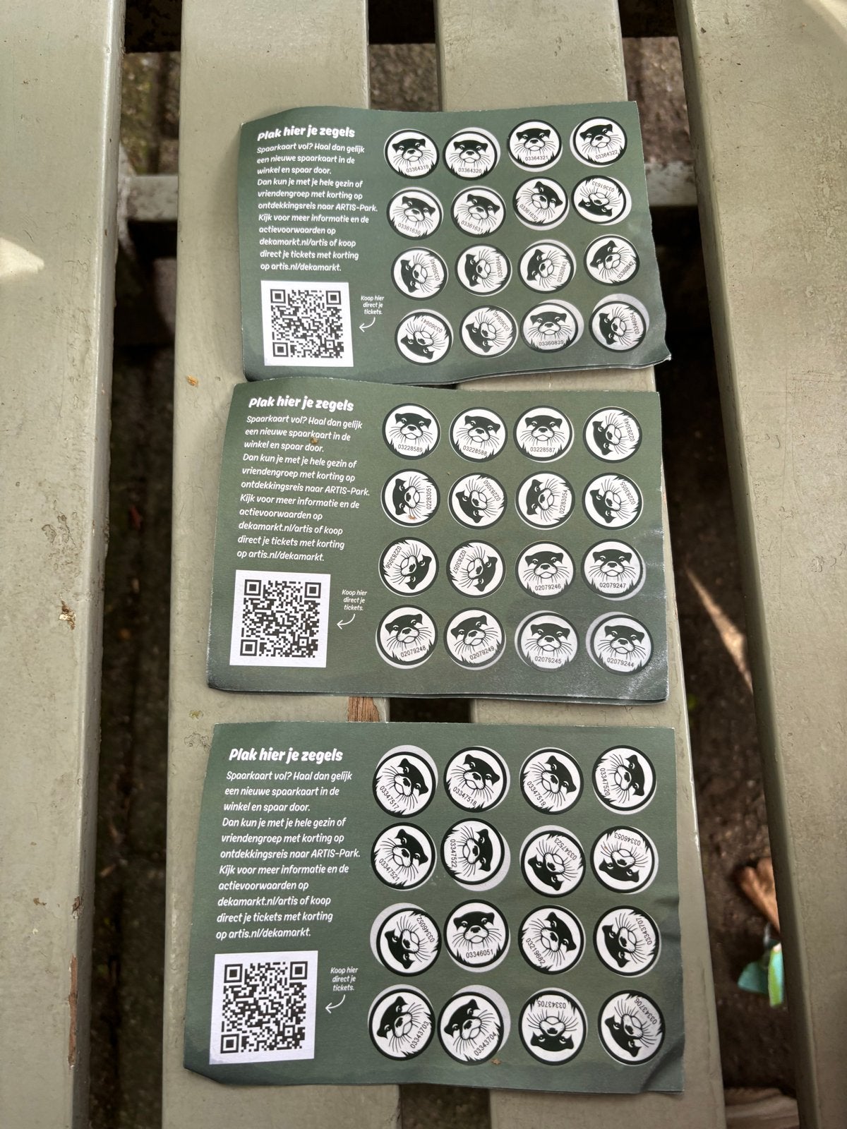 Kaartjes voor 22,50 euro korting Artis 3 stuks