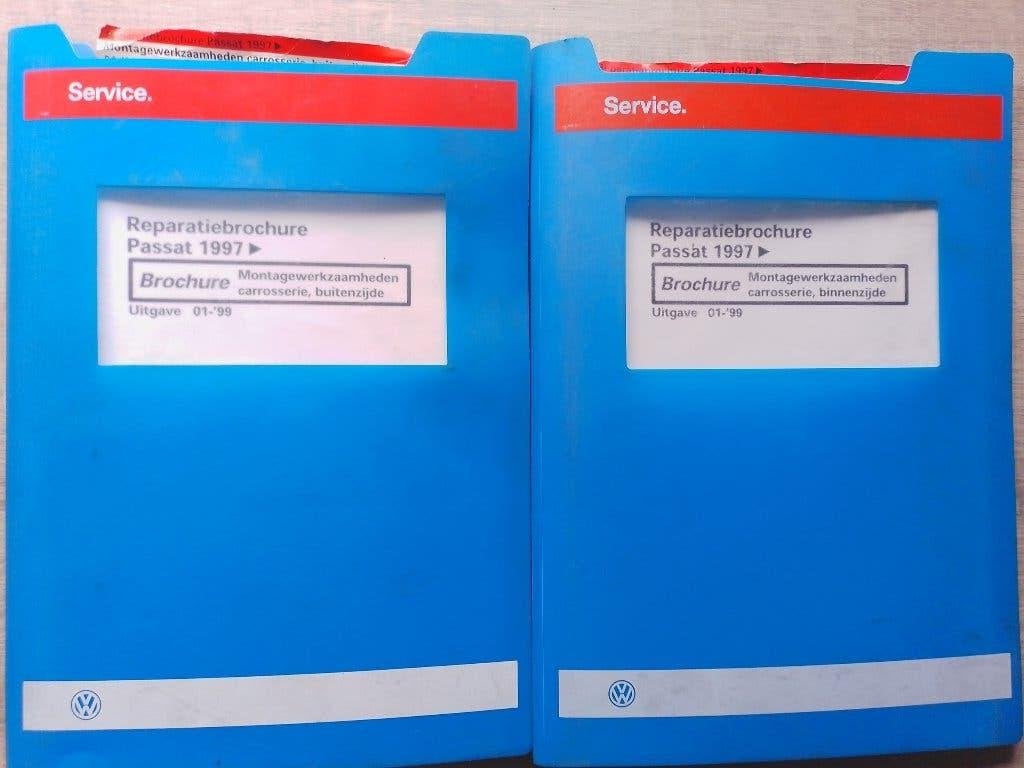 Volkswagen Passat B5 dealer werkplaatsboek Carrosserie werk, Verzenden, Gelezen, Volkswagen