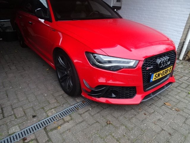 Audi RS6 4.0 445KW Quattro Avant 2014 Rood, Automaat, Euro 5, Vierwielaandrijving, Geïmporteerd