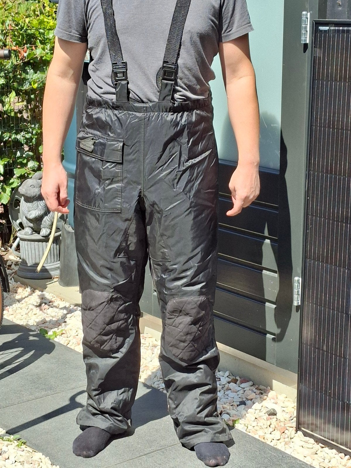 Vintage Hein Gericke motorbroek – bretelmodel – maat M, Motoren, Ophalen of Verzenden, Tweedehands, Broek | textiel
