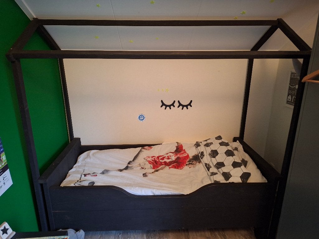 Kleuterbed, 70 tot 85 cm, Zo goed als nieuw, 160 tot 180 cm, Ophalen