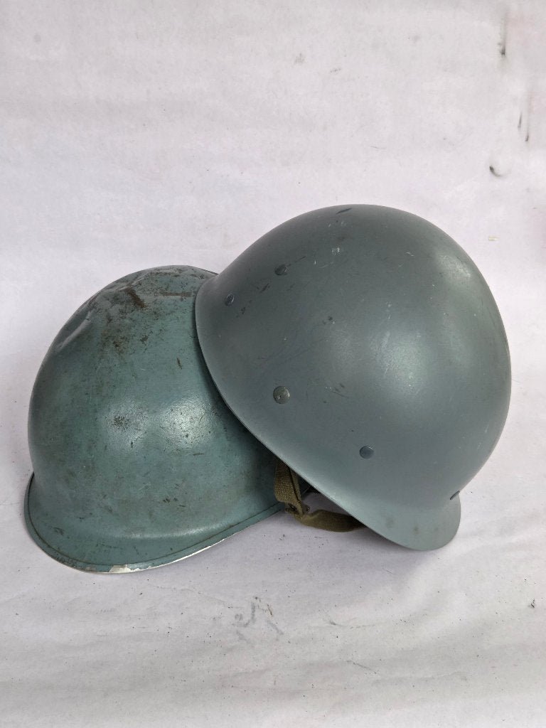 Force Aerienne staalhelm incl. binnenhelm model M1 compleet, Verzamelen, Ophalen of Verzenden, Luchtmacht, Overige gebieden, Helm of Baret