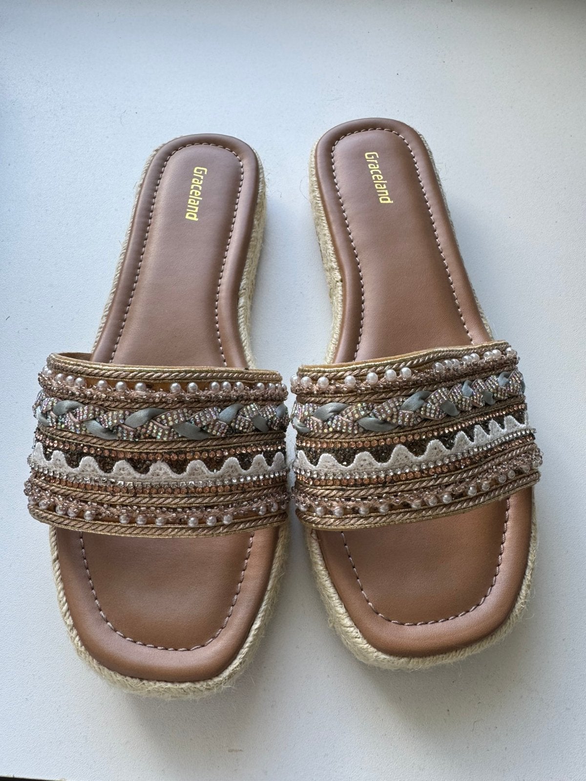 Graceland sandaaltjes, Kleding | Dames, Schoenen, Ophalen, Zo goed als nieuw, Sandalen of Muiltjes
