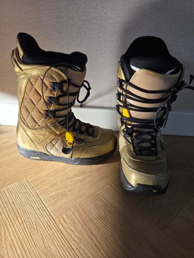 Burton Shaun White Gold Edition Snowboard Boots - Maat 42, Ophalen of Verzenden, Gebruikt, Snowboots