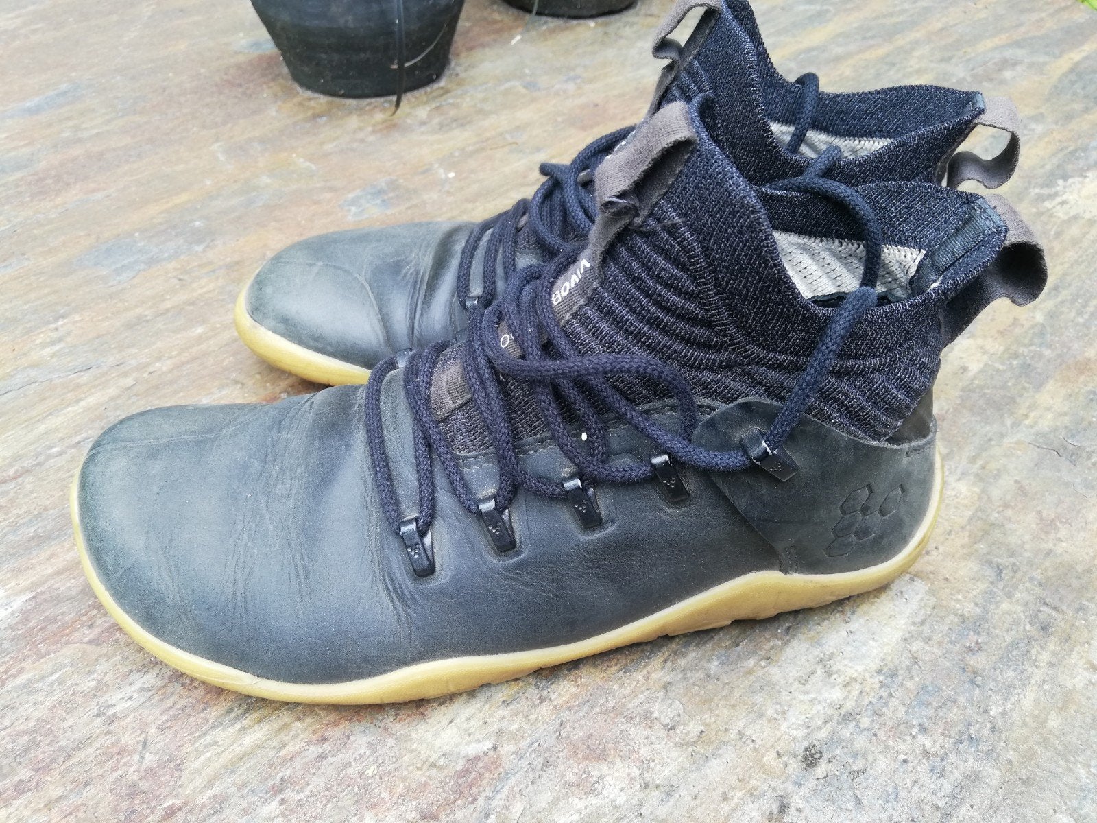 Vivobarefoot wandelschoen maat 39, Zwart, Gedragen, Wandelschoenen, Ophalen of Verzenden