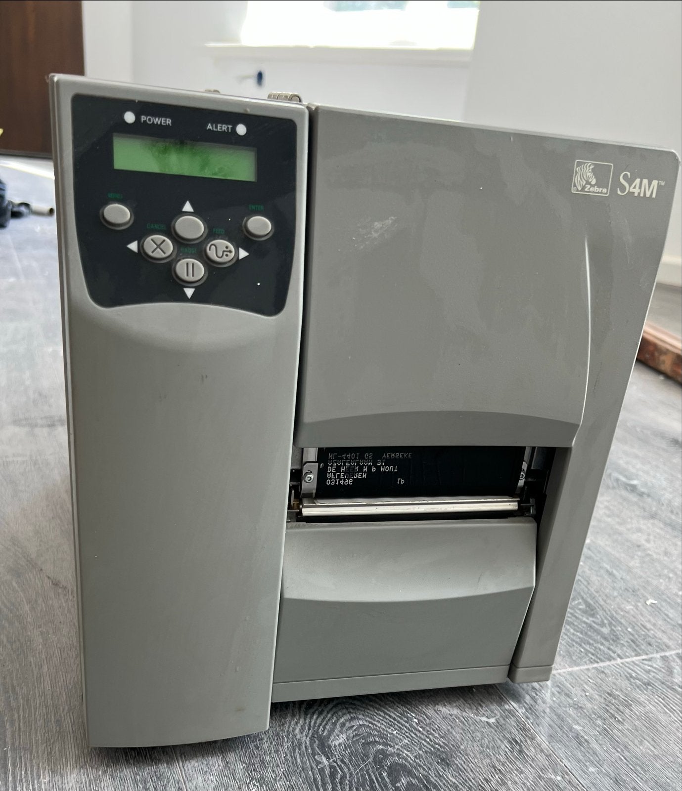 Zebra S4M Labelprinter, Ophalen of Verzenden, Gebruikt, Etiket
