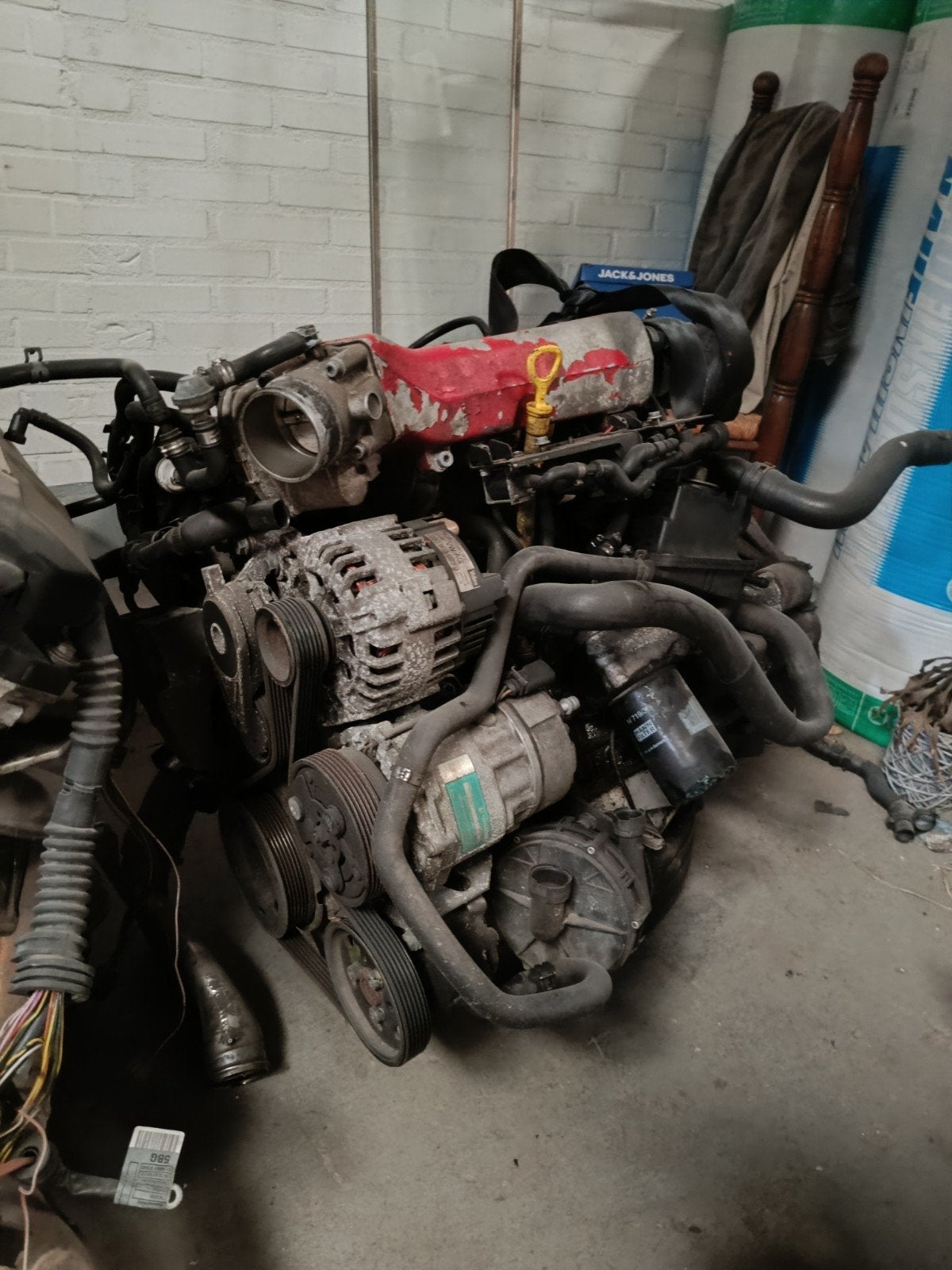 VAG 1.8 20v Turbo GTI AUM motorswap €750, Ophalen, Gebruikt, Audi