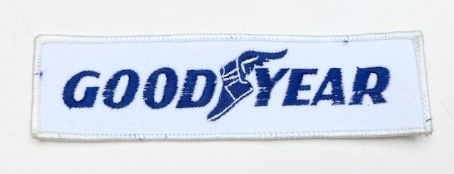 GOODYEAR  rally racing -patch opnaai embleem 80s, Verzamelen, Ophalen of Verzenden, Zo goed als nieuw, Motoren