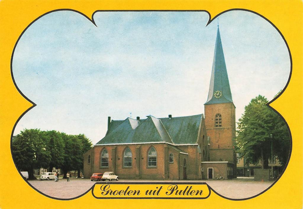 Putten, Ned. Herv. Kerk, Verzamelen, Ansichtkaarten | Nederland, Ophalen of Verzenden, 1980 tot heden, Gelopen, Gelderland