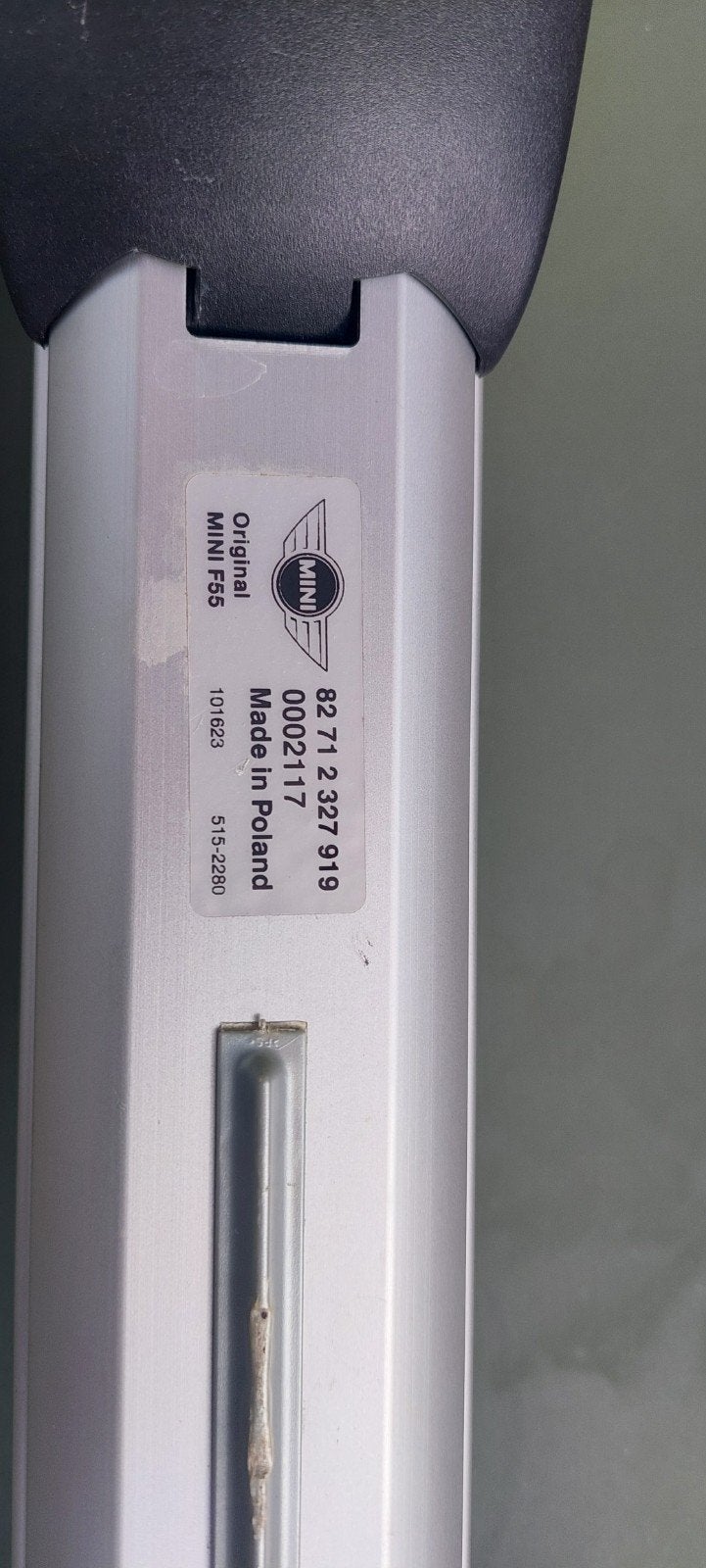 Originele MINI F55 dakdragers - Zo goed als nieuw, Auto diversen, Dakdragers, Ophalen, Zo goed als nieuw