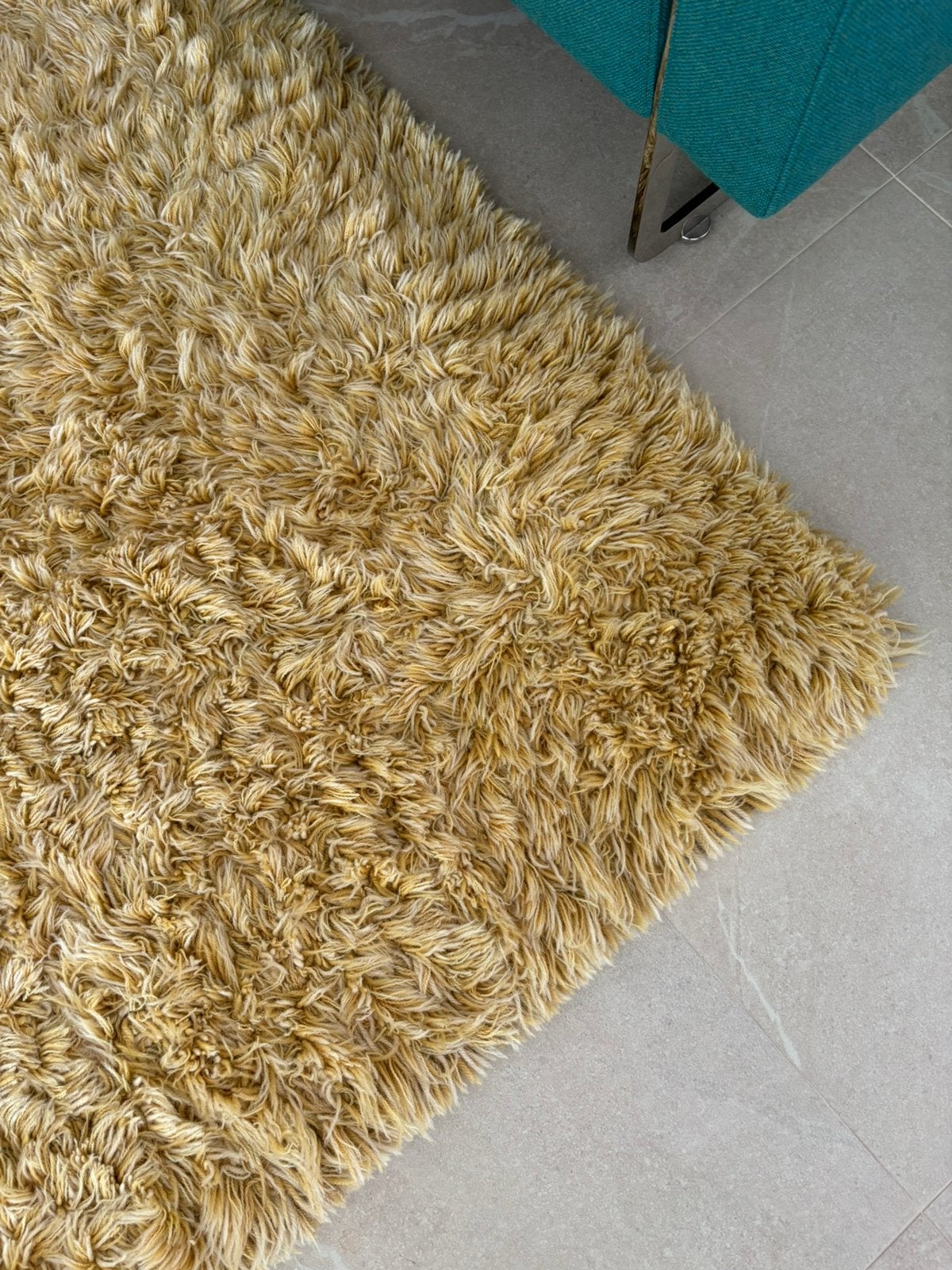 100% wol vloerkleed Kassandra, Millenerpoort, Huis en Inrichting, Ophalen, Gebruikt, Beige, 200 cm of meer